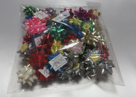 China Multi material and colors christmas bow ribbon , 2” - 4" curling ribbon bows distributor