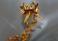 Best Wedding , birthday small yellow white grey Butterfly Pull Bows 12 * 250mm for sale