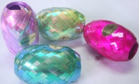 China Iridescent rainbow 5mm10m Curled Ribbon Egg for Wedding and Valentine's day decoration distributor