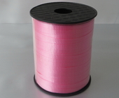 Best Rose Color PP Solid Crimped Curling Ribbon for gift wrapping 3 / 16" X 500y for sale