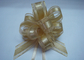 Organza pull bow ribbon with Long Tulle Tails for Wedding Party Bridal Gift Wrapping supplier