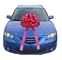 cheap Windshield Pom Pom ribbon Bow for wedding car , large gift loop bows for ceremony