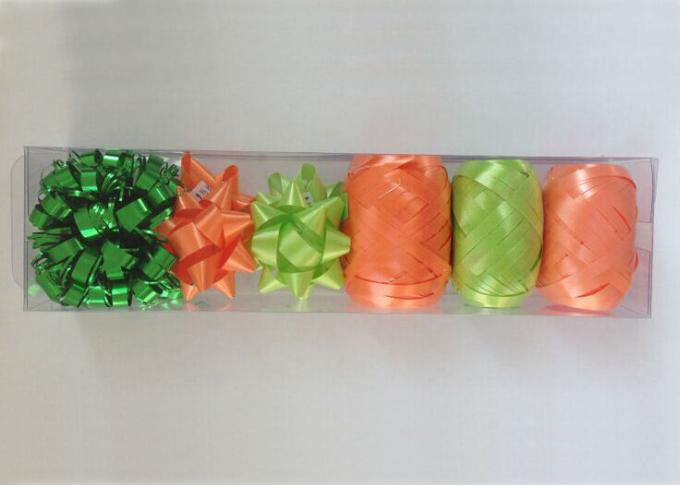 Professional Solid PP and PET Gift Wrap ribbon fancy bow and Egg for Holiday Decoration