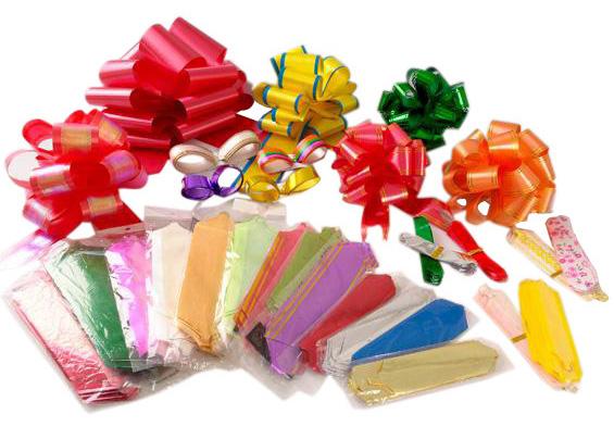 Supersonic , Crimped , PP gift wrapping pull ribbon gift bow for Fruit Baskets Packages