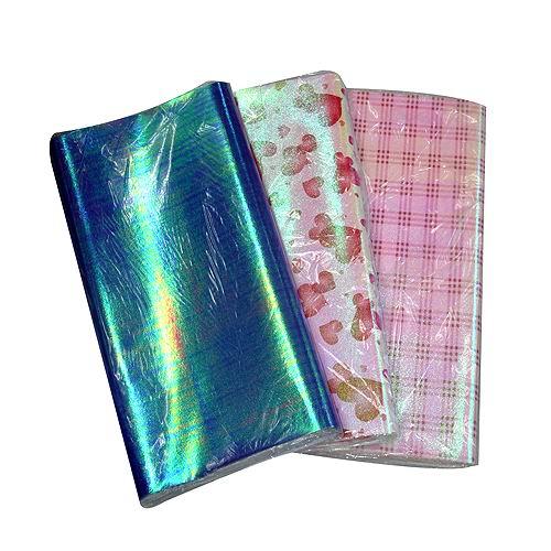 Iridescent Film Laminated beautiful unique Gift Wrapping Paper for birthdays