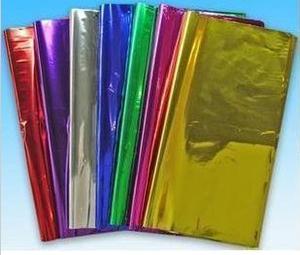 Aluminized Gift Wrapping Paper with Screen Printing Hologram gift packing paper