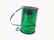 China Metallic Green Crimped Curly Ribbon Gift Packing Curled Ribbon distributor