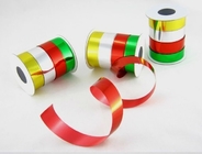 Best Premium Ribbon Roll 5mm Width PP Printed Solid And Metalic Curl Ribbon for sale
