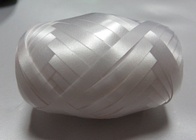 China Big Size White Printed Curling Ribbon Egg 5mm*50m In PP Material distributor