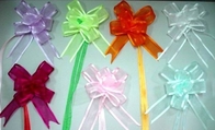 China Organza pull bow and Gift Packing Cake Decoration Bows distributor