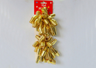 China 6mm 32” Chrismas Curly Swirls bow for Christmas Holiday gift packing 90U - 200U Thickness distributor