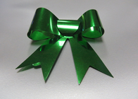 China Plastic tie christmas ribbon bow with elastic for gift , candy , chocolate packaging distributor