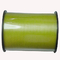 PP Solid Embossed Yellow green Curling Ribbon 5mm X 500y  for gift decoration supplier