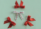 3Inch Personalized Tie satin ribbon bow , Floral , Elastic , twist tie gift bow supplier