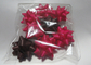 Multi material and colors christmas bow ribbon , 2” - 4" curling ribbon bows supplier