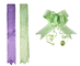Metallic and PP prinnted Lace Butterfly Pull Bows for Home / Party decorative 18 * 390mm supplier