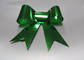 cheap Plastic tie christmas ribbon bow with elastic for gift , candy , chocolate packaging