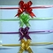 cheap Colorful and Beautiful 18mm Butterfly pull bows with gold line / pull string bow