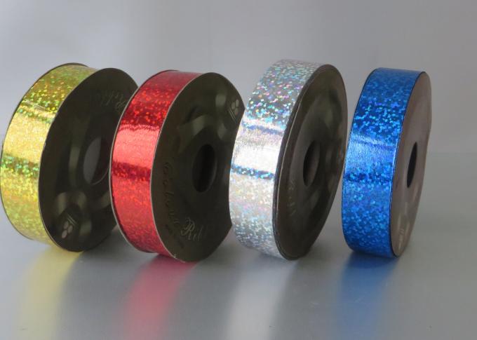 Holographic ribbon 1/2"  x 20y , red white blue Ribbon Roll spools 90U - 200U Thickness