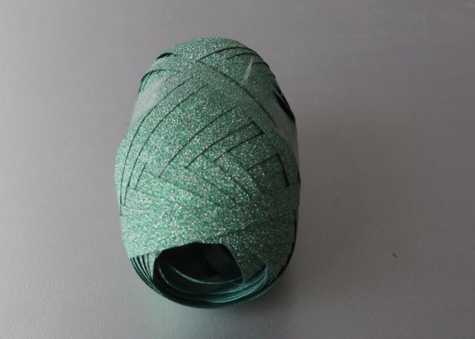 PP laminated glitter film curling ribbon roll 3 - 100mm Width For Packing Decoration