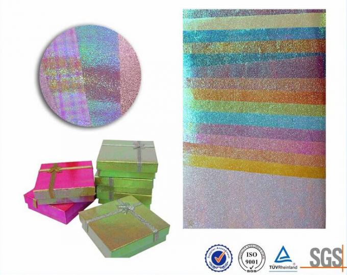 Customerized Pearl rainbow wrapping paper for bouquets , Iridescent  gift wrap sheets