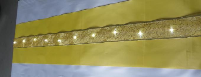2M LED Table runner and 20 Battery operated ribbon light for relax beside the table