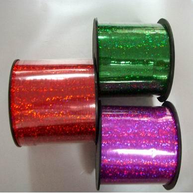 Bird Frighten Holographic Curling Ribbons Roll 130u Thickness